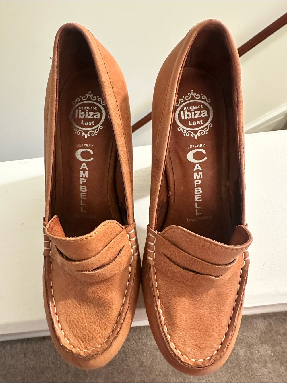 Jeffery Campbell Penny Lane Platform Loafers 7.5 - Picture 4 of 7